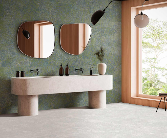 fireclay_baño_verde_gris_moderno_piedra